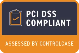 bancnet logo with text stating compliance with the latest pci data security standard