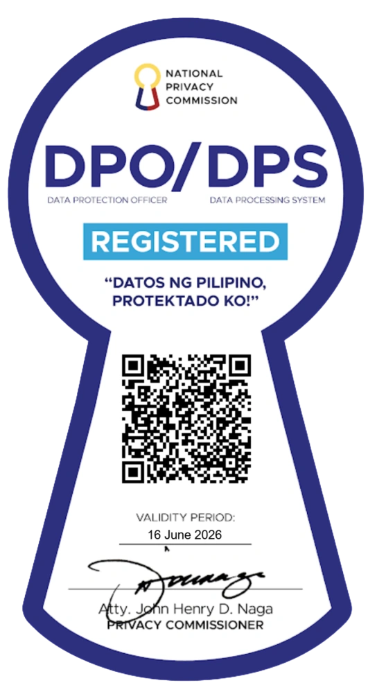 NPC Seal of Registration BancNet, Inc. 2025